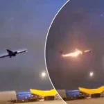 AIR Canada flight fire