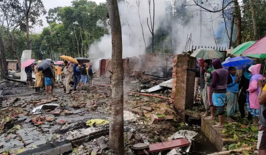 Bomb Blast in Bengal's North Kashipur