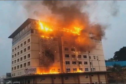 Fire At Eye Hospital In Delhi